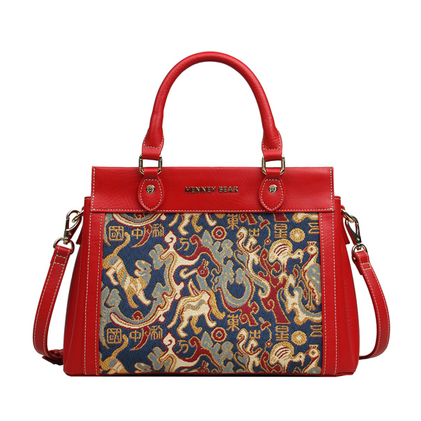 Oriental Star Tapestry Tote Shoulder Bag