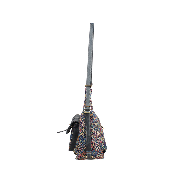 Vintage Check Tapestry Convertible Backpack