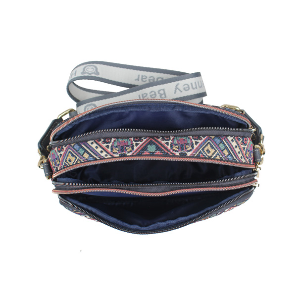 Vintage Check Tapestry Crossbody Bag