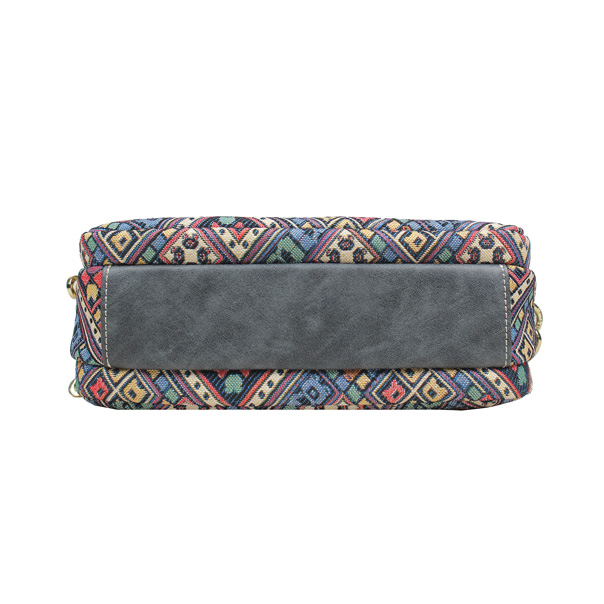 Vintage Check Tapestry Crossbody Bag