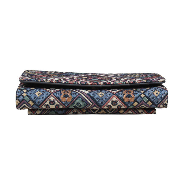 Vintage Check Tapestry Purse Bag