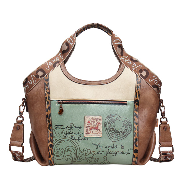 Western Odyssey Artistic Shoulder Bag