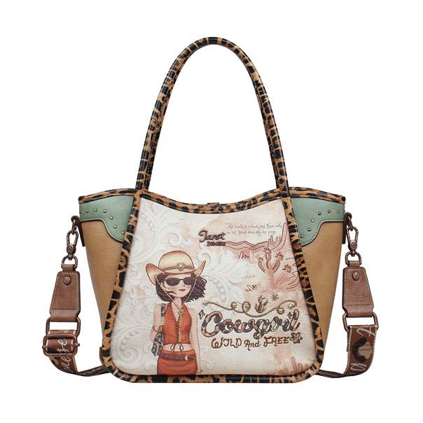 Western Odyssey Cowboy Shoulder Bag