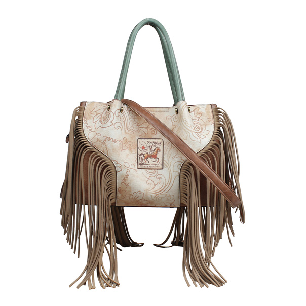 Western Odyssey Fringe Shoulder Bag