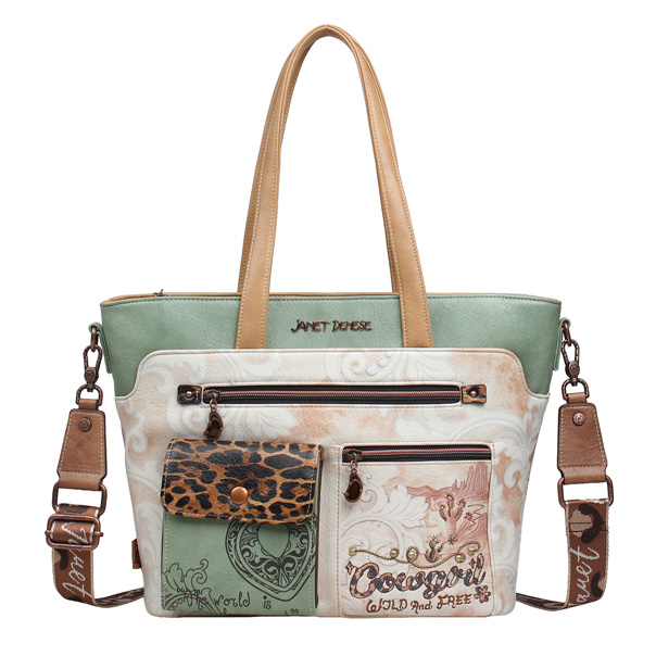 Western Odyssey Multi-Pocket Shoulder Bag